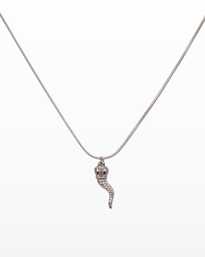 Portami Bene – Collana argento con cornetto portafortuna